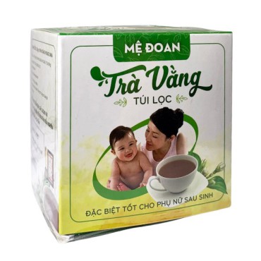 Trà vằng túi lọc Mệ Đoan lợi sữa, giảm cân tan mỡ hiệu quả (30x5gr)